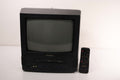 Sylvania 13 Inch VCR TV Combination System Vintage Tube Television SSC130B