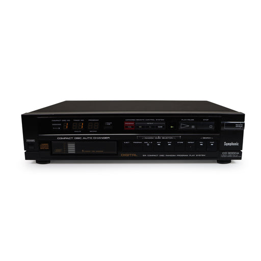 Symphonic CD 3000A 6 Disc Magazine Multiple Compact Disc CD Player-Electronics-SpenCertified-refurbished-vintage-electonics