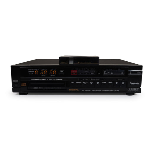 Symphonic CD 3000A 6 Disc Magazine Multiple Compact Disc CD Player-Electronics-SpenCertified-refurbished-vintage-electonics