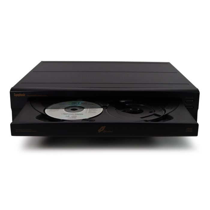 Symphonic CD5800 5 Disc Carousel CD Changer-Electronics-SpenCertified-refurbished-vintage-electonics