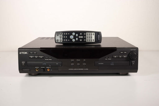 TDK DA-3826 4X Digital Audio CD Recorder Dual Tray Dubbing System-CD Players & Recorders-SpenCertified-vintage-refurbished-electronics