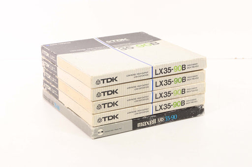 TDK LX35-90B Recording Tape 5-Pack (7inch)-Reel-to-Reel Tape Players & Recorders-SpenCertified-vintage-refurbished-electronics