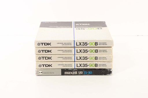 TDK LX35-90B Recording Tape 5-Pack (7inch)-Reel-to-Reel Tape Players & Recorders-SpenCertified-vintage-refurbished-electronics
