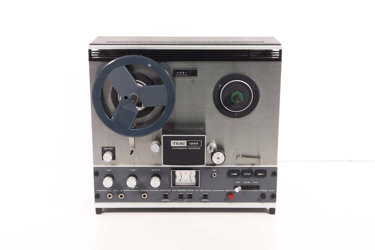 TEAC 1250 Reel-To-Reel Recorder Player Deck Vintage (Missing Wood Side