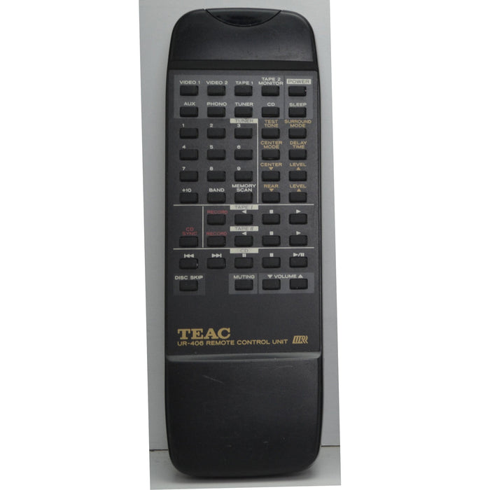 TEAC AG-V6200 Remote Control UR-406 AG-V6200 AGS-V7150 AG-V3050 AG-V8050 TRS-V7000-Remote-SpenCertified-vintage-refurbished-electronics