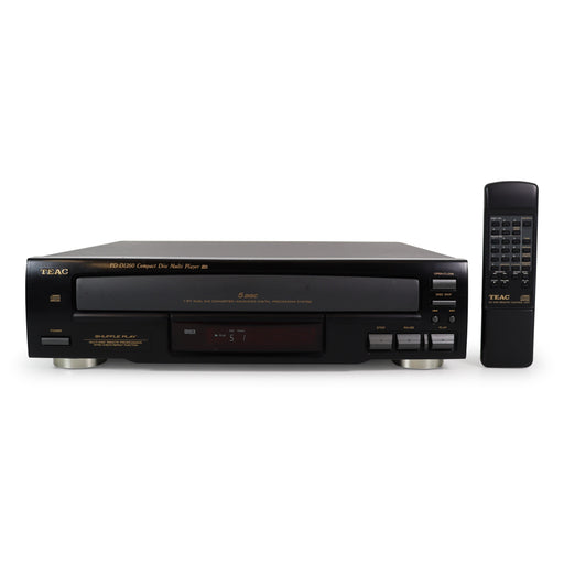 TEAC PD-D1260 5-Disc Carousel CD Player-Electronics-SpenCertified-refurbished-vintage-electonics