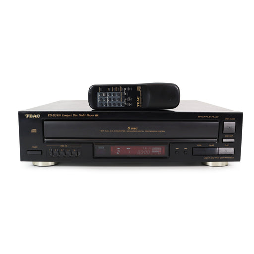 TEAC PD-D2410 5-Disc Carousel Compact Disc CD Changer-Electronics-SpenCertified-refurbished-vintage-electonics