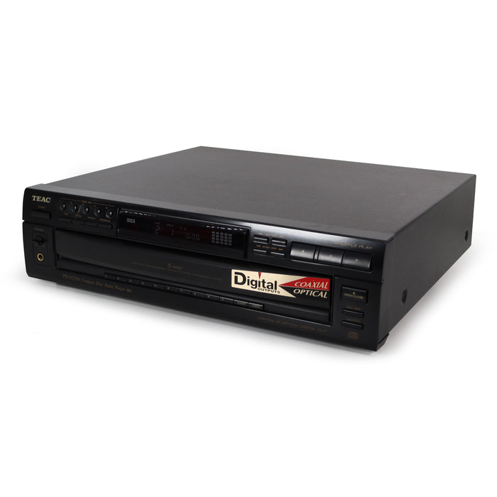 TEAC PD-D2700 5-Disc Carousel CD Changer-Electronics-SpenCertified-refurbished-vintage-electonics