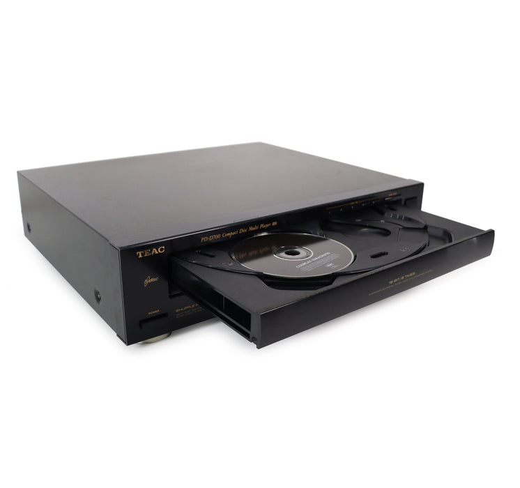 TEAC PD-D700 5-Disc Carousel CD Player-Electronics-SpenCertified-refurbished-vintage-electonics