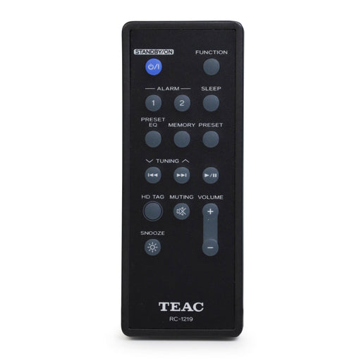 TEAC RC-1219 Remote Control for HD Radio Receiver Model HD-1-Remote-SpenCertified-refurbished-vintage-electonics