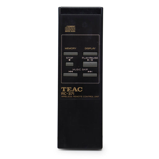 TEAC RC-371 CD Player Remote Control-Remote-SpenCertified-refurbished-vintage-electonics