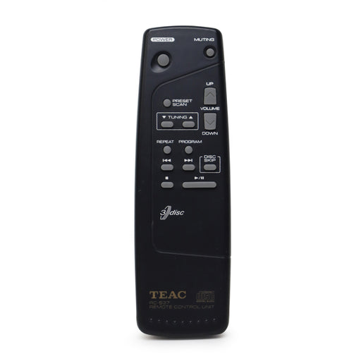 TEAC RC-537 CD Audio System Remote Control for Select Models-Remote-SpenCertified-refurbished-vintage-electonics