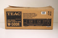 TEAC W-500R Dual Deck Cassette Player