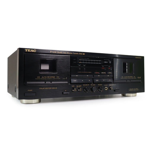 TEAC W-520R Dual Deck Cassette Player-Electronics-SpenCertified-refurbished-vintage-electonics