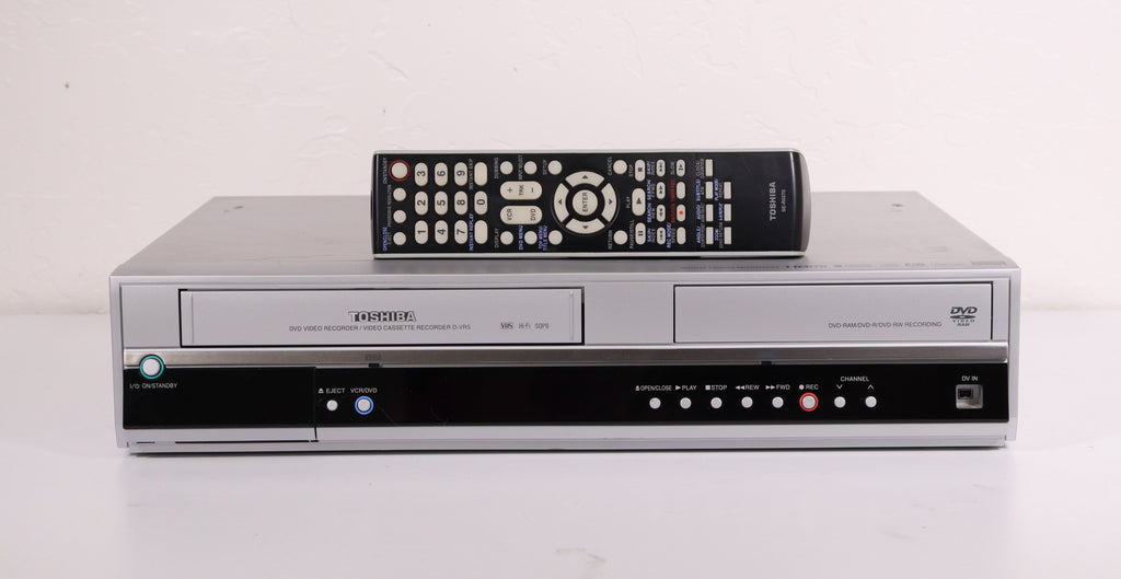 Toshiba D-VR5SU DVD VCR Combo Recorder w/ 2-Way-Dubbing VCR to DVD