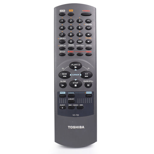 TOSHIBA VC-755 TV VCR Remote Control-Remote-SpenCertified-refurbished-vintage-electonics
