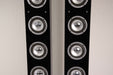 TR Theater Research Tower Speaker Pair Candle Stick Piano Black-Speakers-SpenCertified-vintage-refurbished-electronics