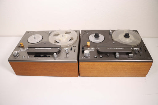 Tandberg Reel To Reel Tape Player Recorder Pair - NOT WORKING - Model 12-41 and 64-Reel-to-Reel Tape Players & Recorders-SpenCertified-vintage-refurbished-electronics