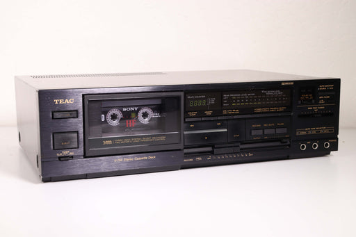 Teac V-750 3-Head Single Stereo Cassette Deck Player Recorder-Cassette Players & Recorders-SpenCertified-vintage-refurbished-electronics