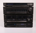 Technics Complete Vintage Home Audio Stereo System Turntable Cassette CD AM FM Radio