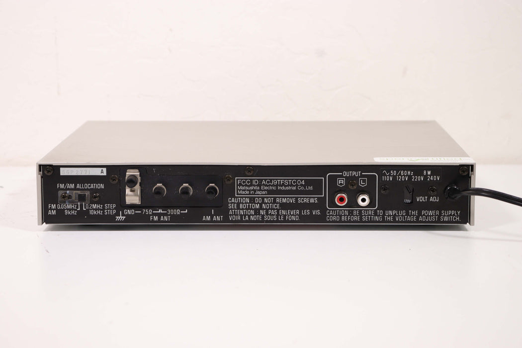 Technics FM/AM Stereo Tuner ST-C04 Micro Series-FM Transmitters-SpenCertified-vintage-refurbished-electronics