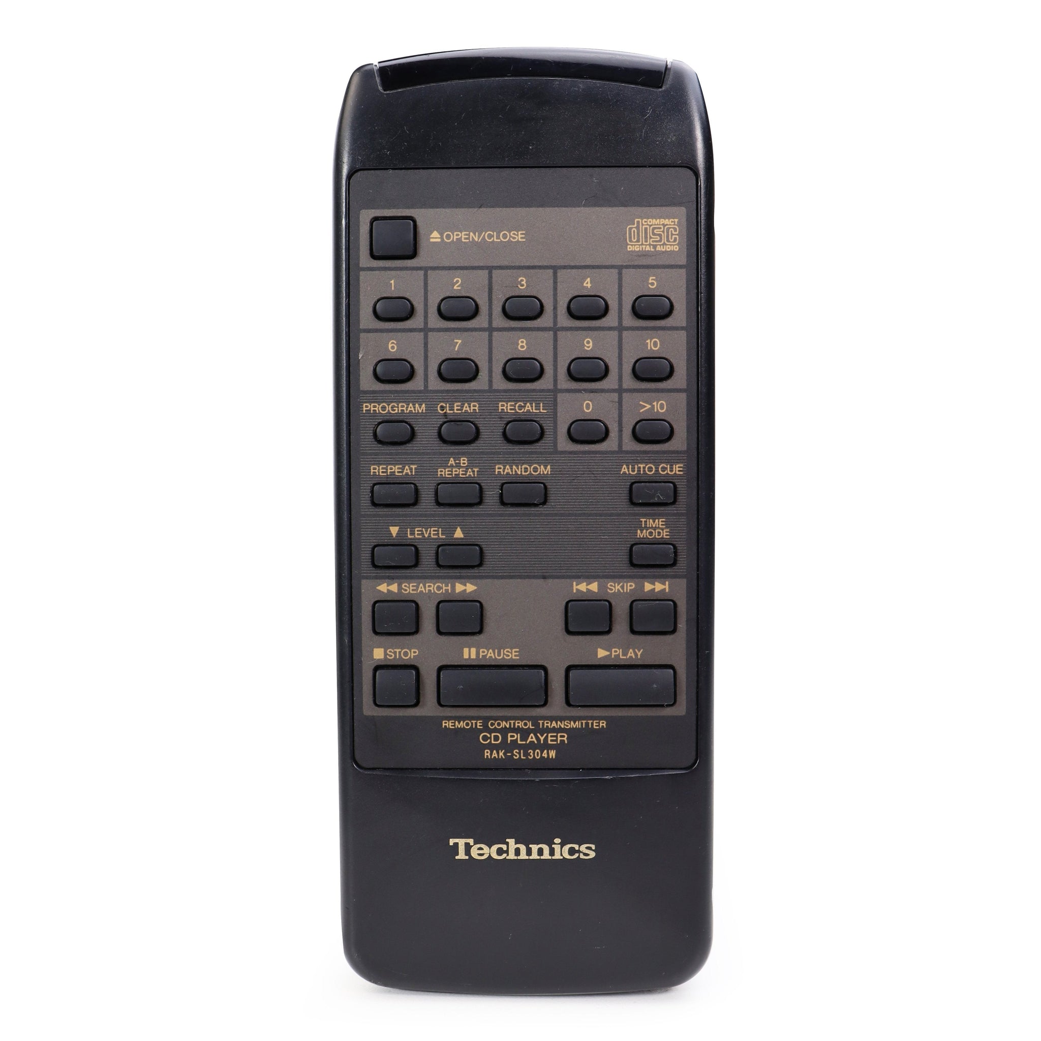 Computer Cd Player Remote Control Technics RAK-SL304W Remote Control For Technics CD Player Model SL-PG3
