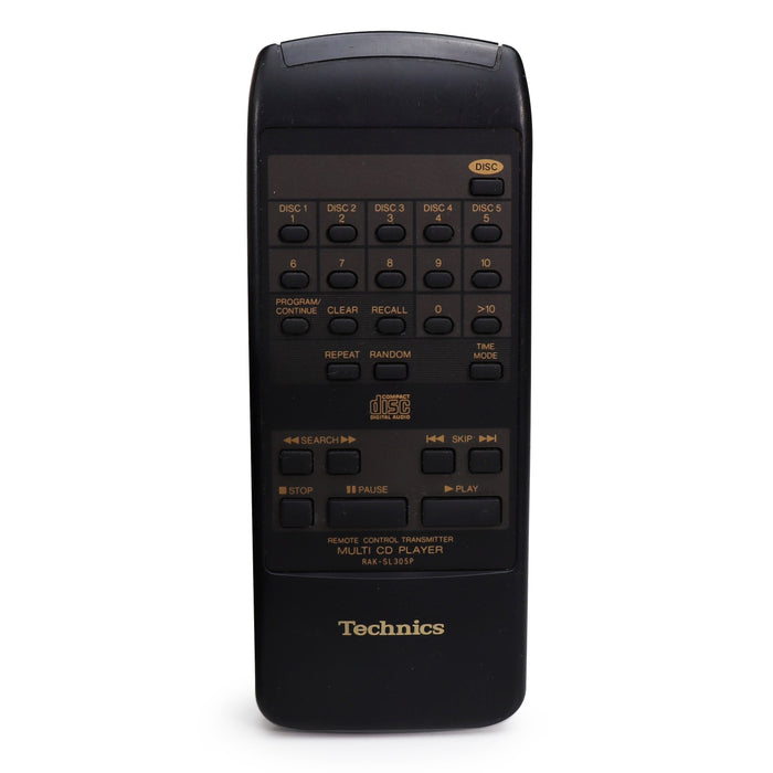 Technics RAK-SL305P Remote Control for 5-Disc CD Changer SL-PD807 and More-Remote-SpenCertified-refurbished-vintage-electonics