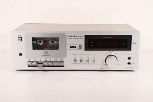 Technics RS-M11 MK2 MX Head Home Audio Stereo Cassette Deck Player and Recorder Vintage-Cassette Players & Recorders-SpenCertified-vintage-refurbished-electronics
