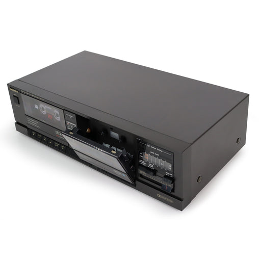 Technics RS-T17 Dual Deck Cassette Player with Auto Tape Select and One Touch Recording-Electronics-SpenCertified-refurbished-vintage-electonics
