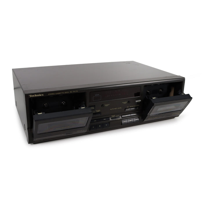 Technics RS-TR170 Dual Cassette Deck Player-Electronics-SpenCertified-refurbished-vintage-electonics