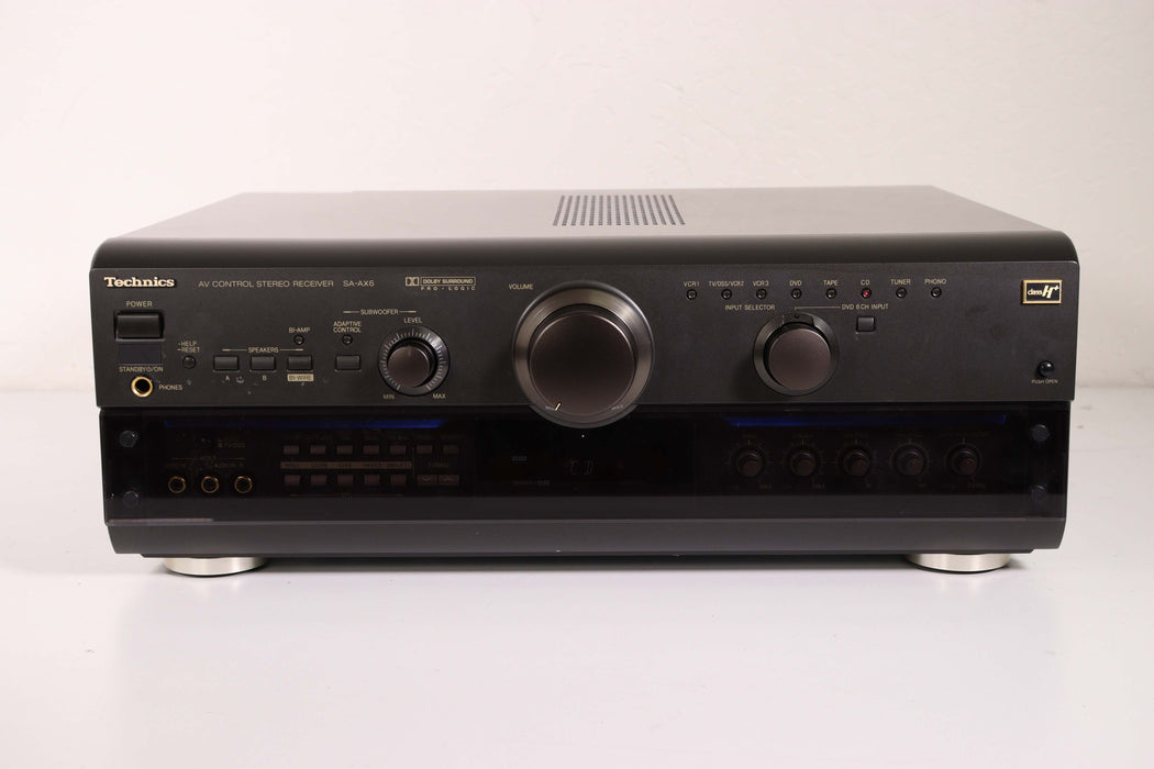 Technics SA-AX6 AV Control Stereo Receiver Dolby Surround-Audio Amplifiers-SpenCertified-vintage-refurbished-electronics