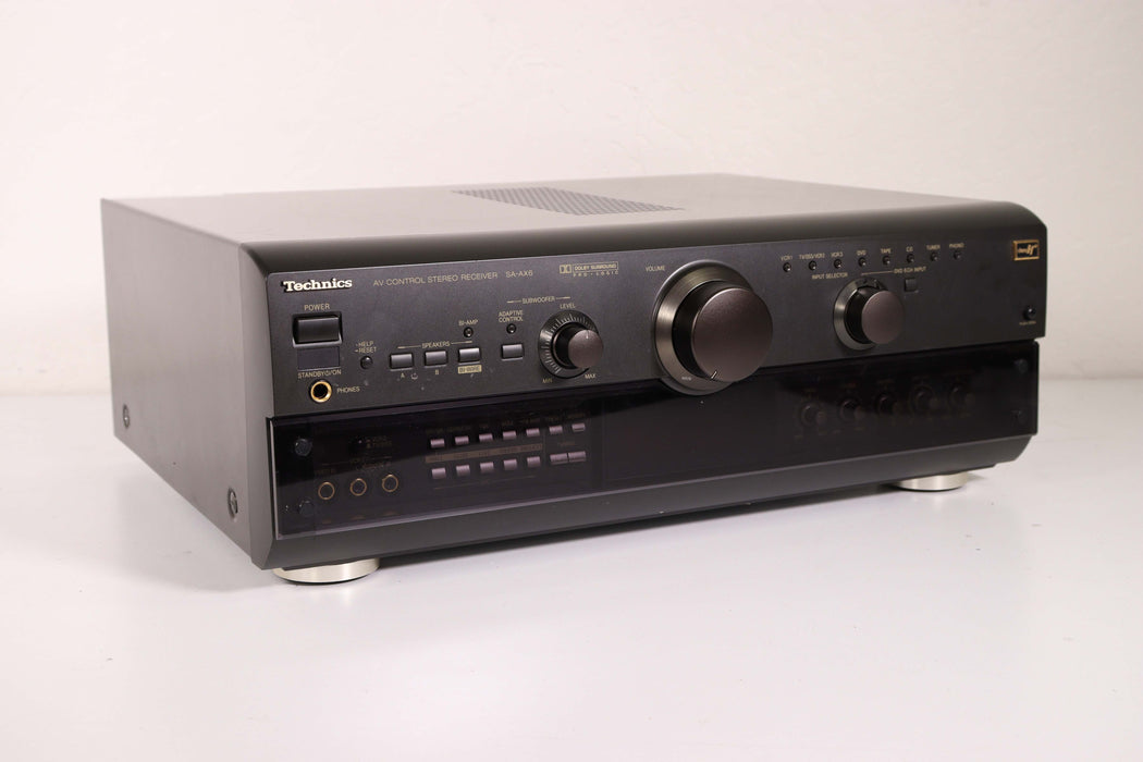 Technics SA-AX6 AV Control Stereo Receiver Dolby Surround-Audio Amplifiers-SpenCertified-vintage-refurbished-electronics