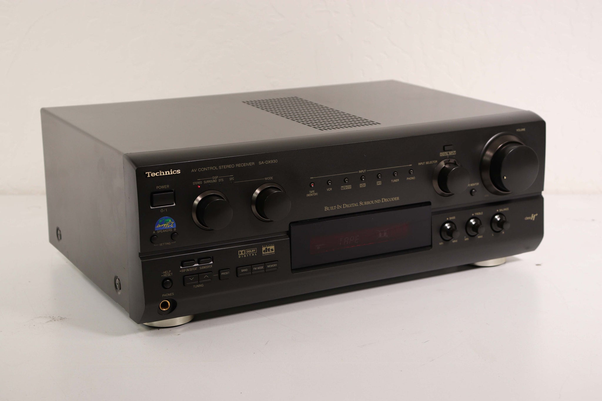 Technics SADX930 AV Control Stereo Builtin Digital Surround Decoder