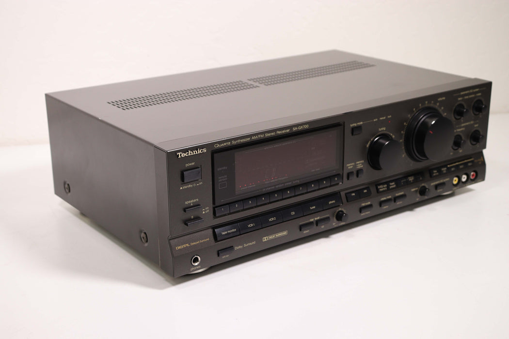 Technics SA-GX700 Quartz Synthesizer AM FM Stereo Receiver (No Remote)-Audio & Video Receivers-SpenCertified-vintage-refurbished-electronics