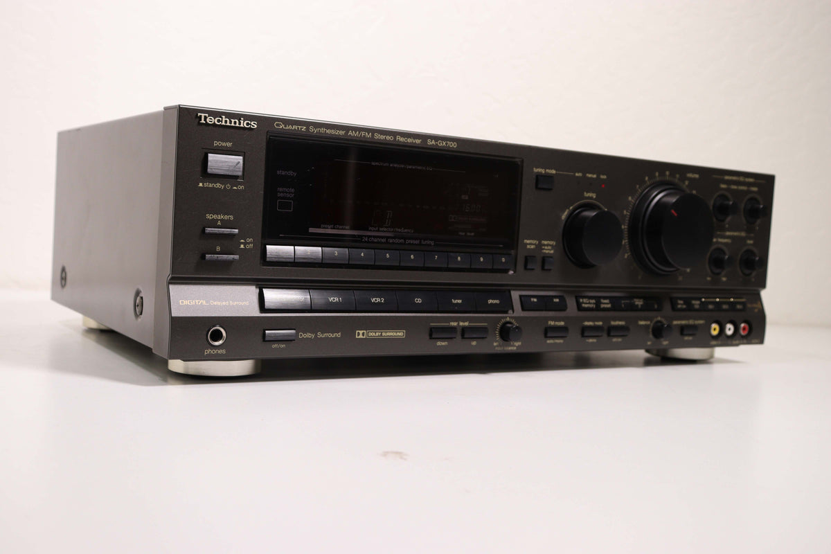 Technics SA-GX700 Quartz Synthesizer AM FM Stereo Receiver (No