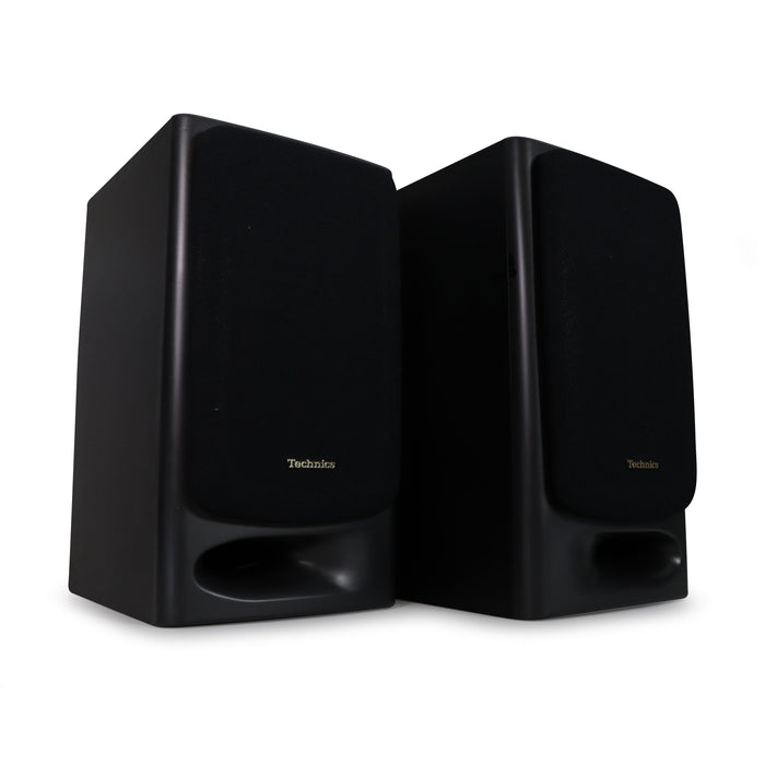 Technics SB-CH455 Bookshelf Speaker Pair 3-Way 6 Ohms 100W (Medium)-Electronics-SpenCertified-refurbished-vintage-electonics