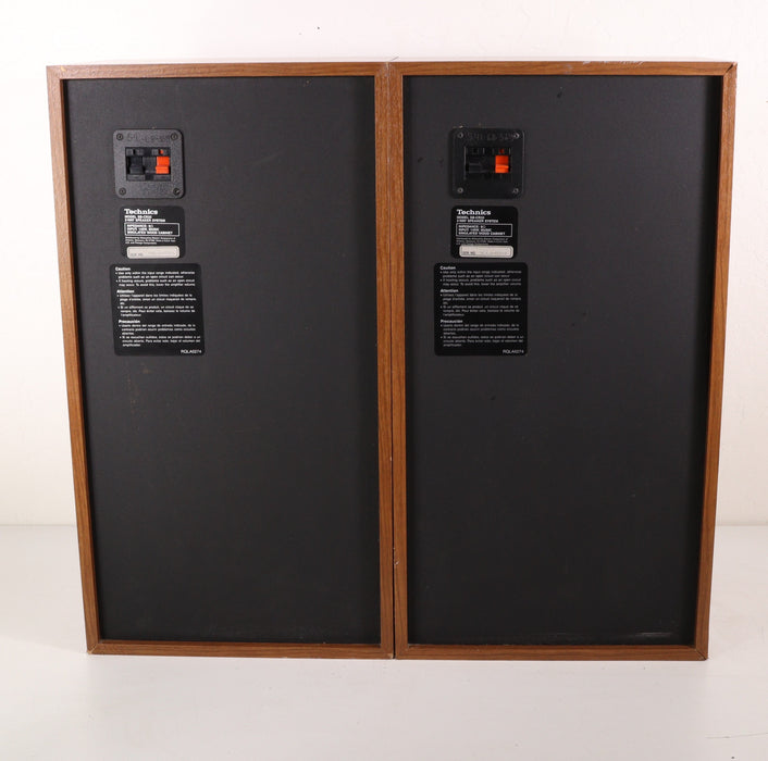 Technics SB-CR33 2 Way Speaker System Bookshelf Speakers-Speakers-SpenCertified-vintage-refurbished-electronics