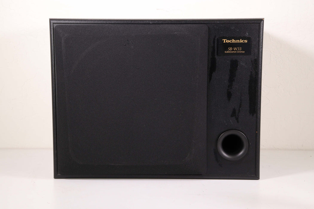 Technics SB-W33 Passive Subwoofer Speaker-Speakers-SpenCertified-vintage-refurbished-electronics