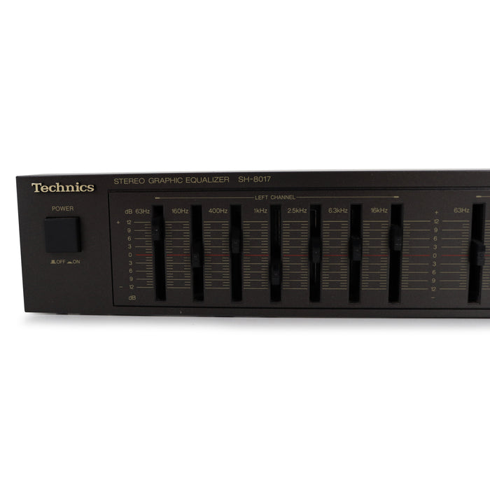 Technics SH-8017 Stereo Graphic Equalizer-Electronics-SpenCertified-refurbished-vintage-electonics
