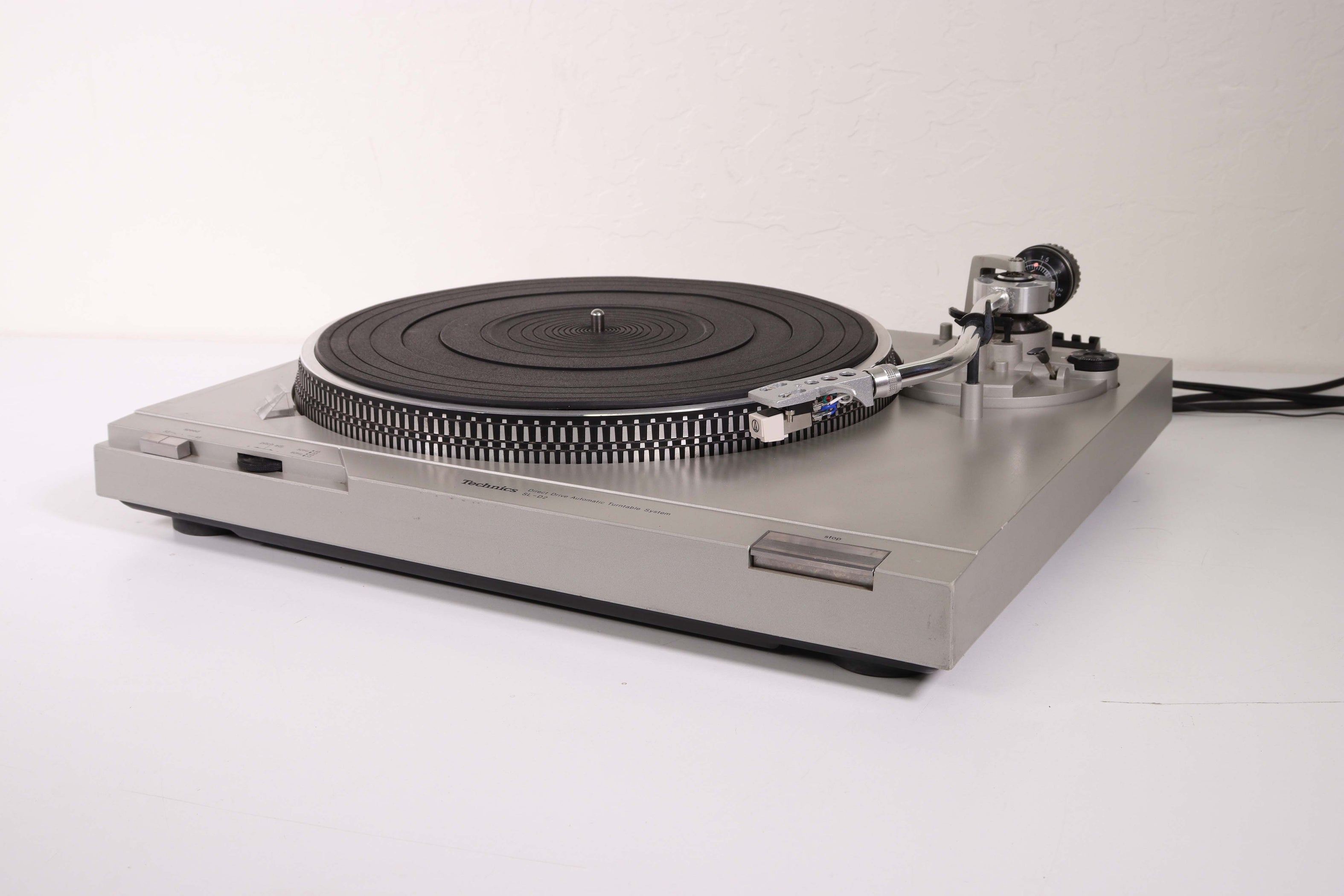 Technics SL-D2 Direct Drive Automatic Turntable Pitch Adjustment ...