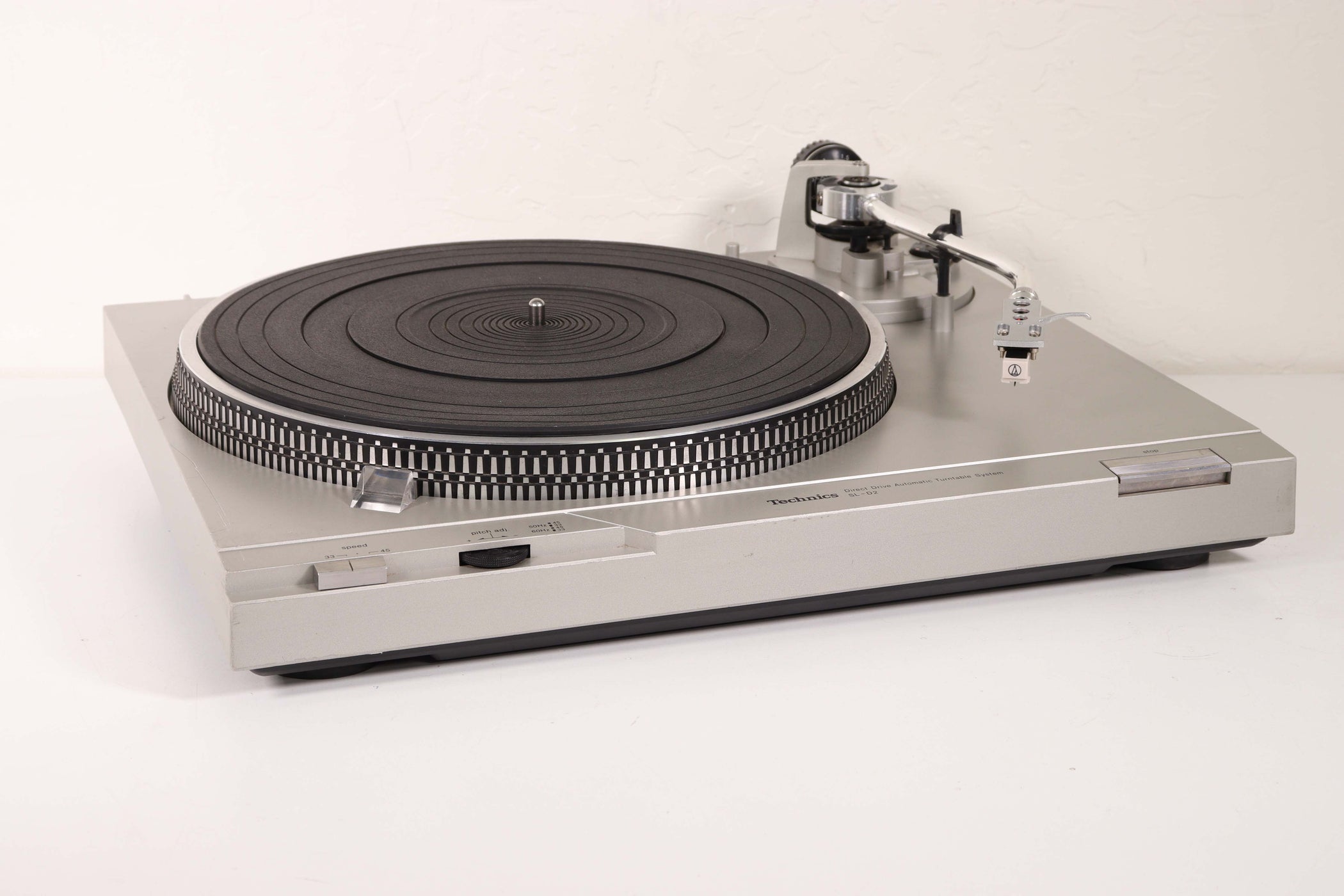 Technics SL-D2 Direct Drive Automatic Turntable Pitch Adjustment ...