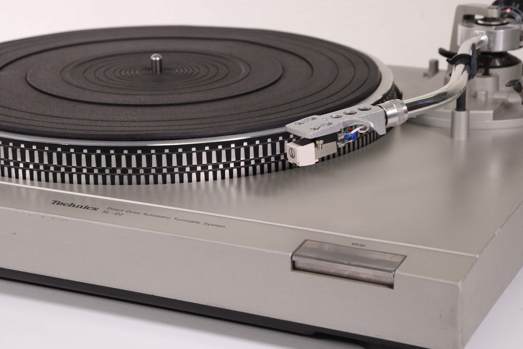 Technics SL-D2 Direct Drive Automatic Turntable Pitch Adjustment-Turntables & Record Players-SpenCertified-vintage-refurbished-electronics