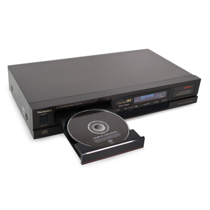 Technics SL-P115 Single Disc CD Player-Electronics-SpenCertified-refurbished-vintage-electonics