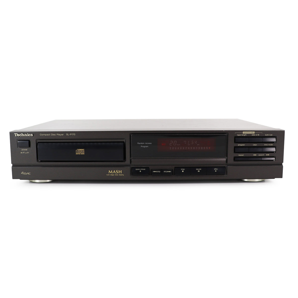 Technics SL-P170 Compact Disc CD Player — SpenCertified