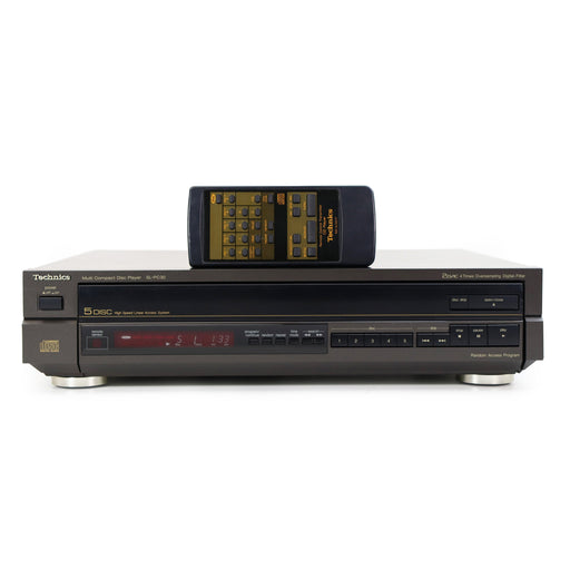 Technics SL-PC30 5-Disc CD Player-Electronics-SpenCertified-refurbished-vintage-electonics