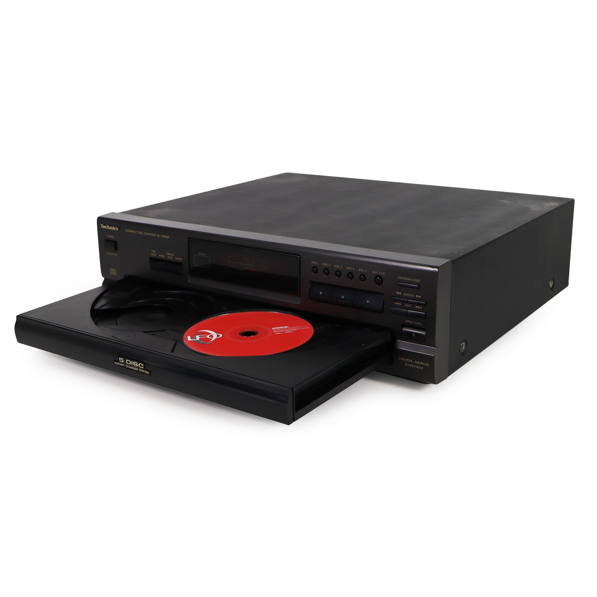 Technics SLPD665 5 Disc CD Changer Compact Disc Player