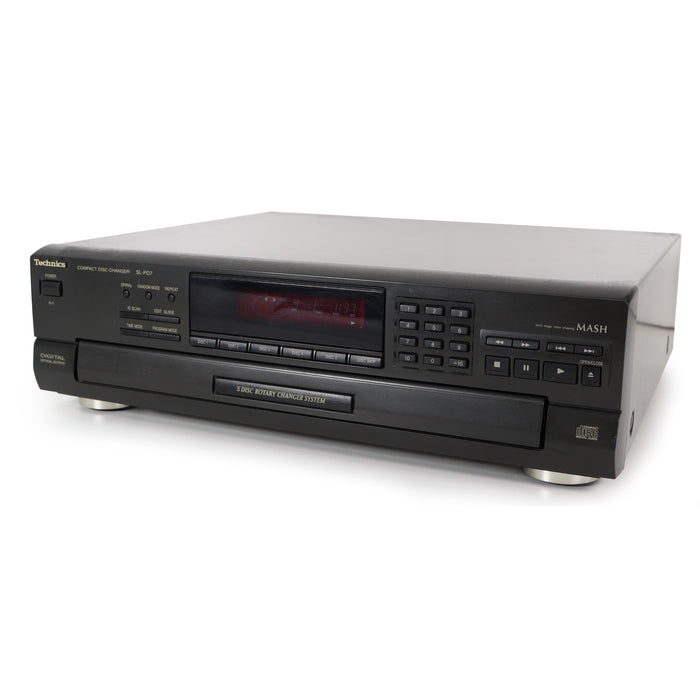 Technics SL-PD7 5-Disc Carousel CD Player-Electronics-SpenCertified-refurbished-vintage-electonics