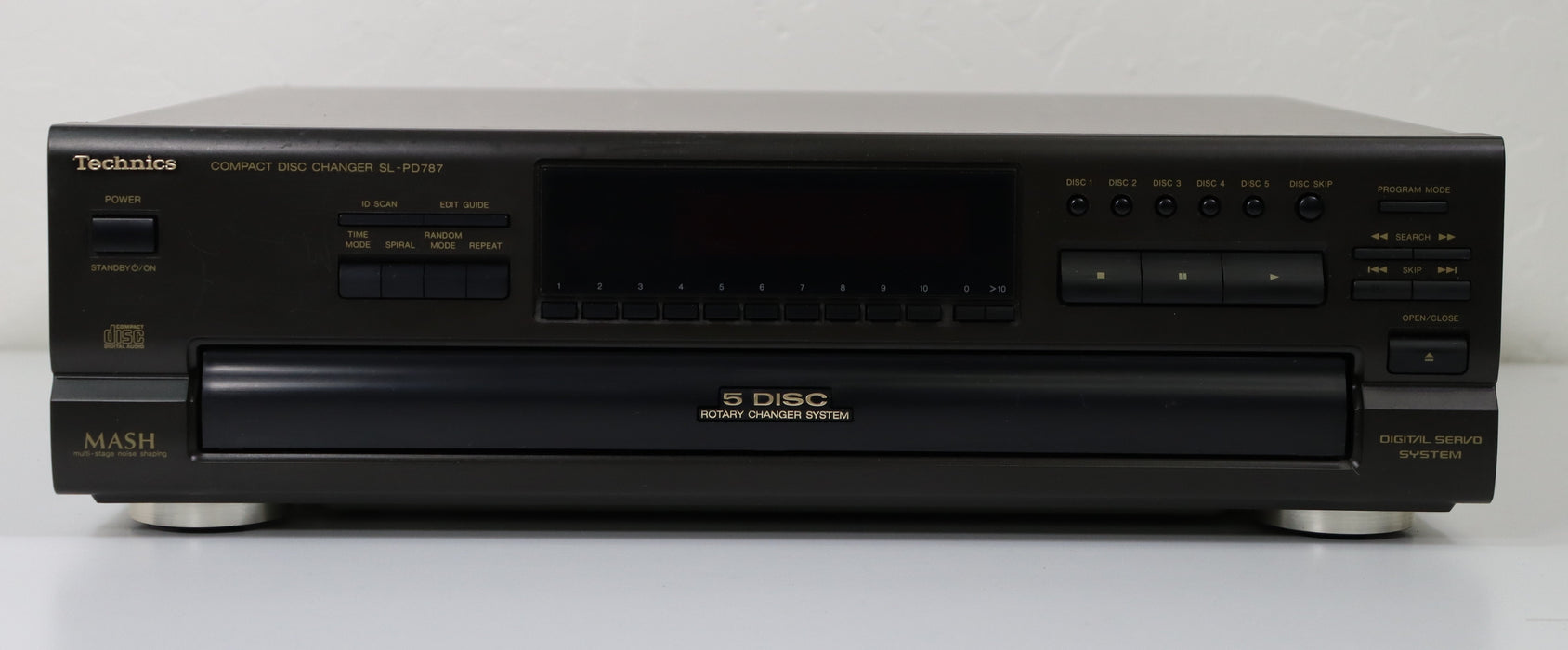 Technics SL-PD787 5-Disc Compact Disc Changer CD Player-CD Players & Recorders-SpenCertified-vintage-refurbished-electronics