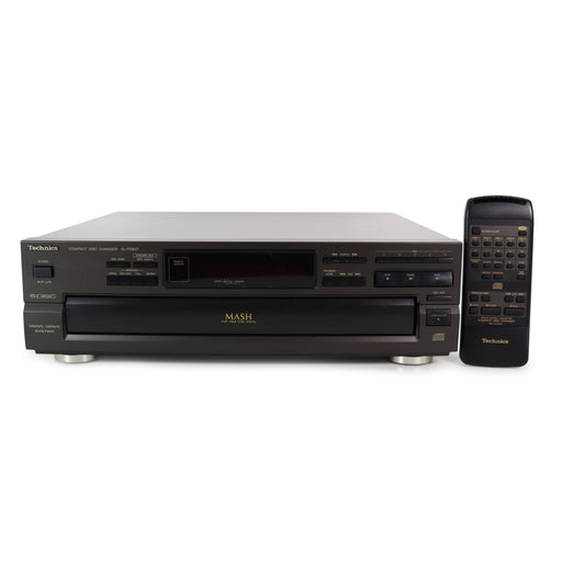 Technics SL-PD827 Retro 5-Disc Carousel CD Changer Five Disc Player w/ MASH Multi Stage Noise Shaping-Electronics-SpenCertified-refurbished-vintage-electonics