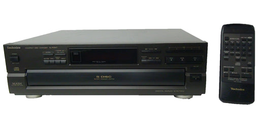 Technics SL-PD847 5 Disc Rotary CD Changer System-Electronics-SpenCertified-refurbished-vintage-electonics
